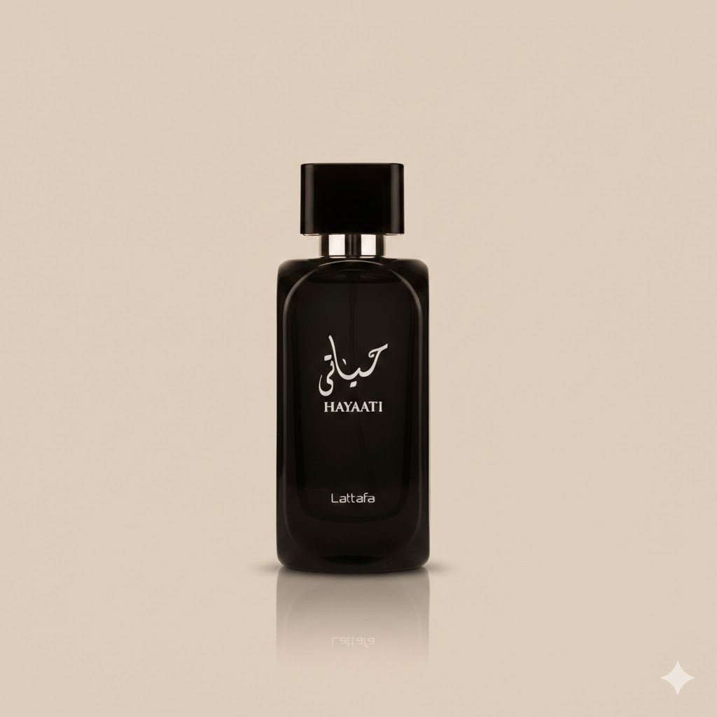 Lattafa Hayati Black Eau de Parfum for Men