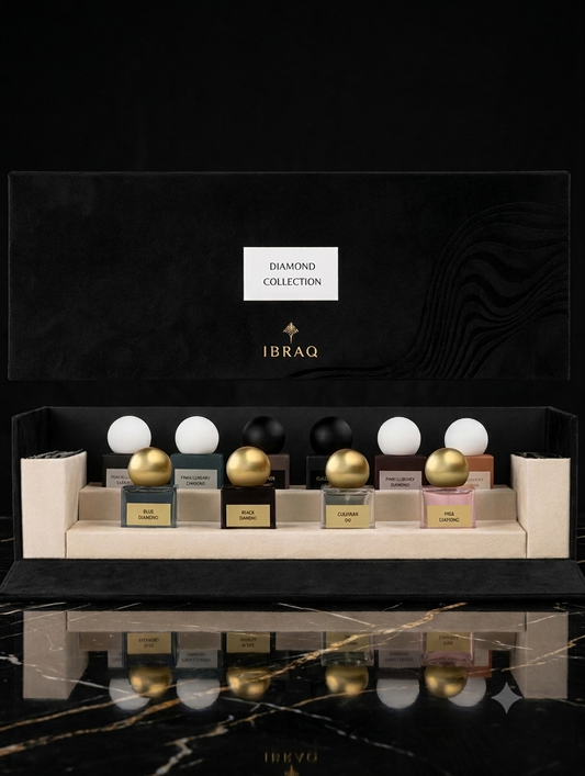 Ibrahim Al Qurashi DIAMOND COLLECTION BLACK SET 10ml x 10