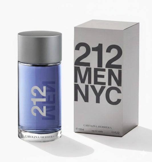 Carolina Herrera 212 Men NYC Eau de Toilette 100ml for Men
