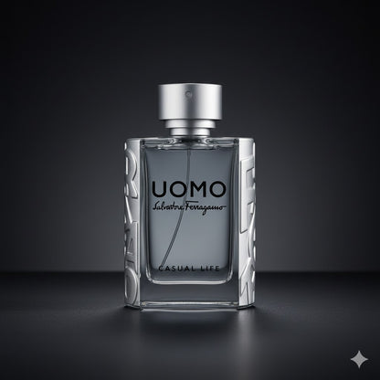 Salvatore Ferragamo Uomo Casual Life Eau de Toilette 100ml Tester for Men
