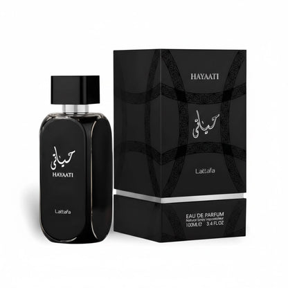 Lattafa Hayati Black Eau de Parfum for Men
