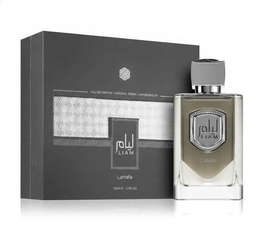 Lattafa Liam Grey Eau de Parfum
