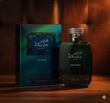 Rasasi Hawas Atlantis Eau de Parfum 100ml for Men