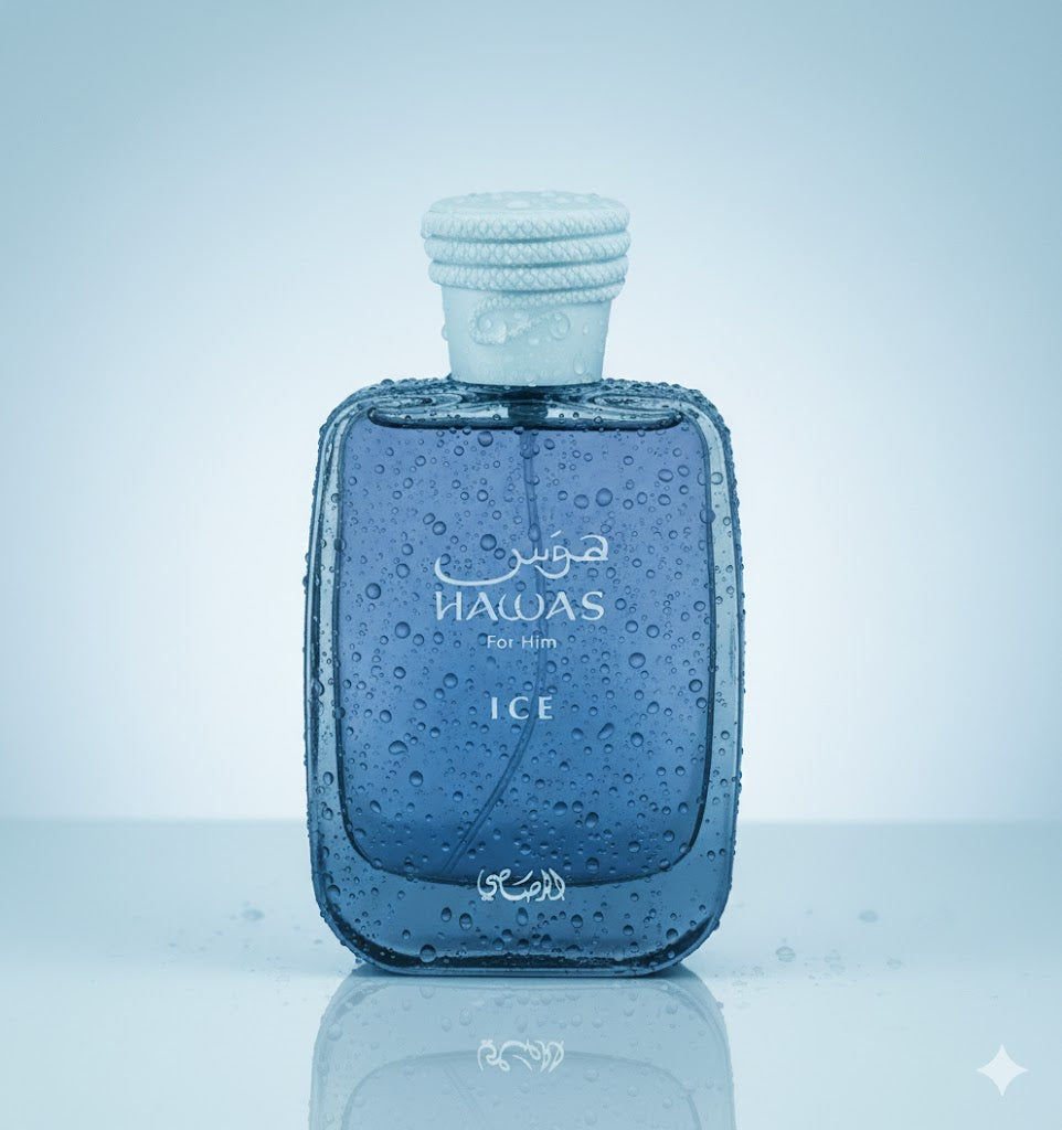 Rasasi Hawas Ice Eau de Parfum 100ml for Men
