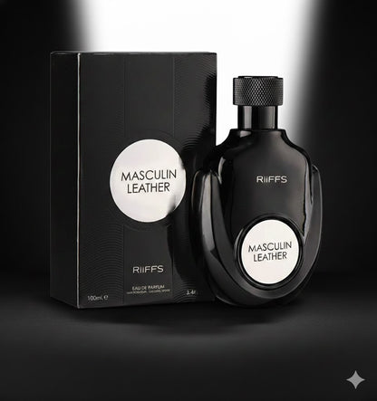 Riffs Masculin Leather Eau de Parfum for Men
