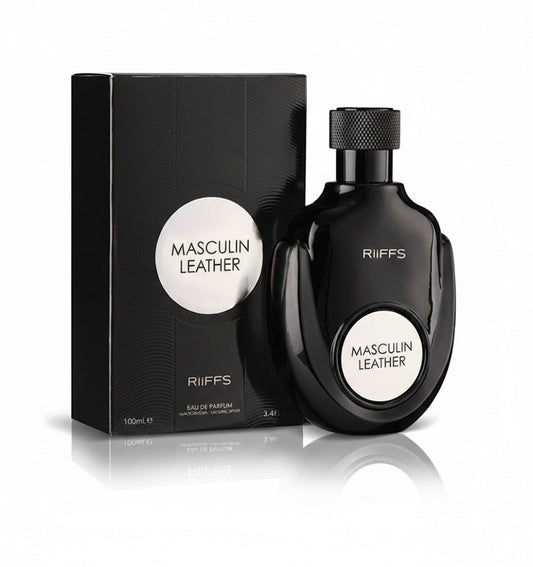 Riffs Masculin Leather Eau de Parfum for Men
